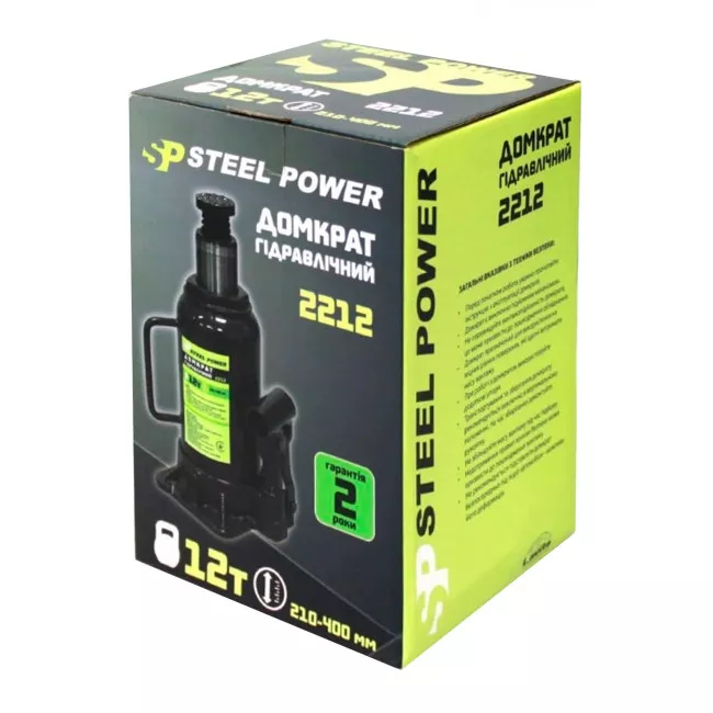 Домкрат гидравлический Steel Power 12т (SPR 2212)