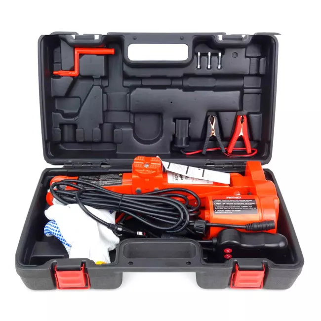 Домкрат электрический AMiO 3т 12V TUV (02406)