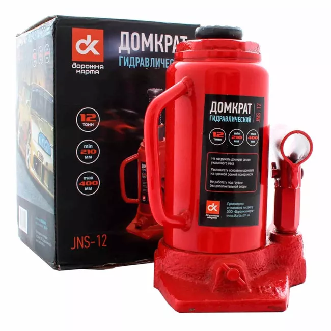 Домкрат гидравлический Дорожная карта 12т (JNS-12)