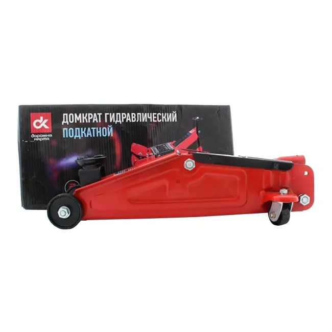 Домкрат гидравлический Дорожная карта 2т (FJ-03)