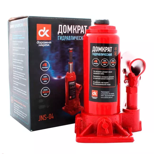 Домкрат гидравлический Дорожная карта 4т (JNS-04)