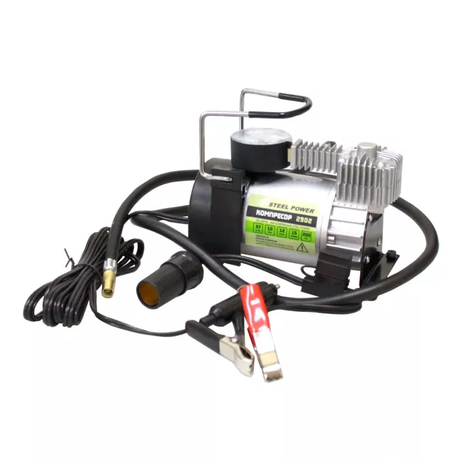 Компресор автомобильный Steel Power Премиум 12V (SPR 2902)