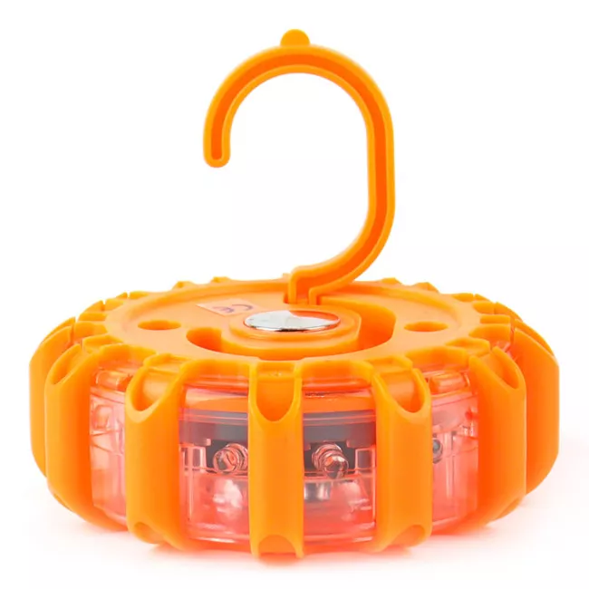 Автомобильный аварийный фонарик AMiO 3xAAA IP65 12SMD + 3SMD (024997/02499)