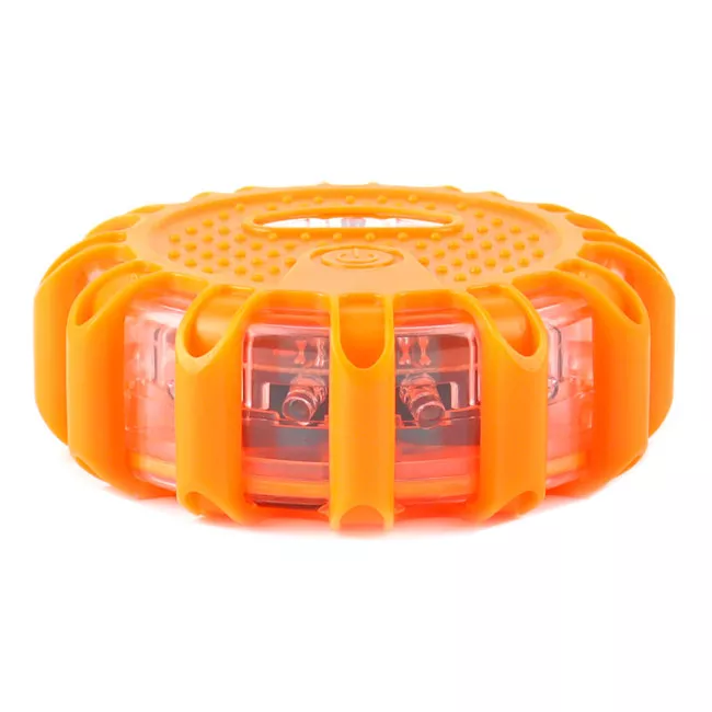 Автомобильный аварийный фонарик AMiO 3xAAA IP65 12SMD + 3SMD (024997/02499)
