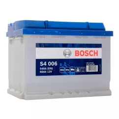 Аккумулятор Bosch S4 6CT-60Ah (-/+) (0092S40050)