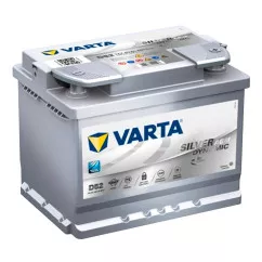 Автомобільний акумулятор VARTA 6CT-60 АзЕ 560901068 Silver Dynamic AGM (D52)
