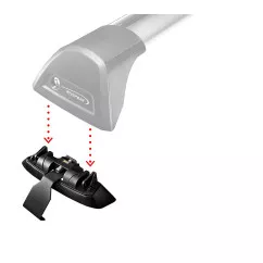 Монтажный комплект Whispbar K504 Think City 2009 - 2012