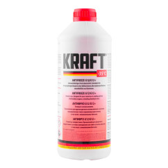Антифриз Kraft G12/G12+ -35°C красный 1,5л (KF109) (394110)