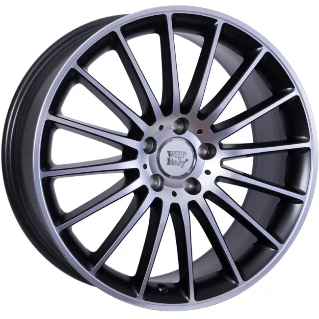 WSP ITALY W773 SHANGHAI (R19 8 5X112 45 66,6) DULL BLACK FULL POLISHED