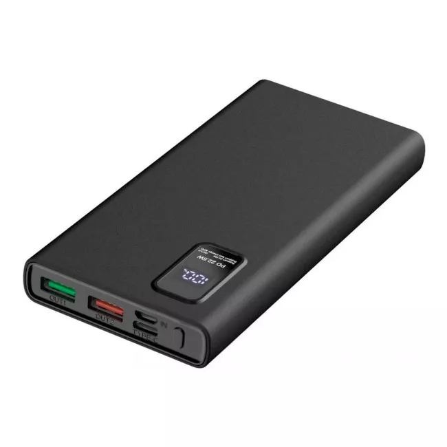 Зовнішній акумулятор Platinet 10000mAh Black (PMPB10WQC726B)