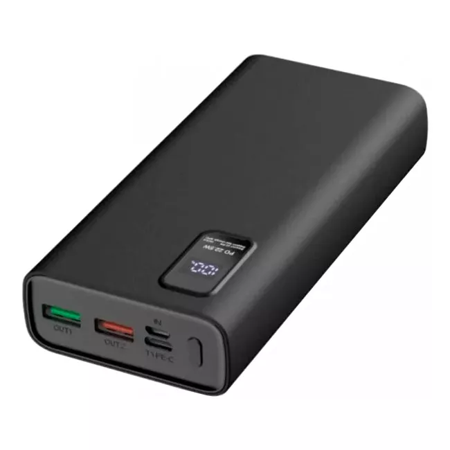 Внешний аккумулятор Platinet 20000mAh Black (PMPB20WQC727B) Внешний аккумулятор Platinet 20000mAh Black (PMPB20WQC727B)