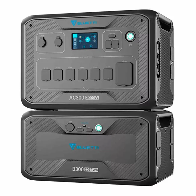 Зарядная станция Bluetti AC300 3000W + B300 3072Wh 853333mAh (AC300+B300)