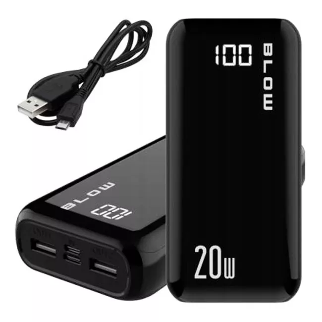 Внешний аккумулятор Blow PB30A 30000mAh Black