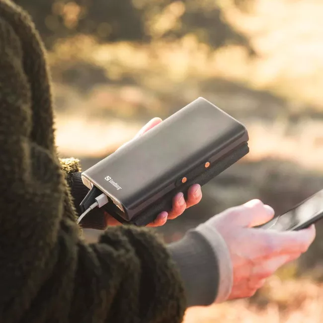 Зовнішній акумулятор Sandberg Solar 4-Panel 25000mAh (420-56)