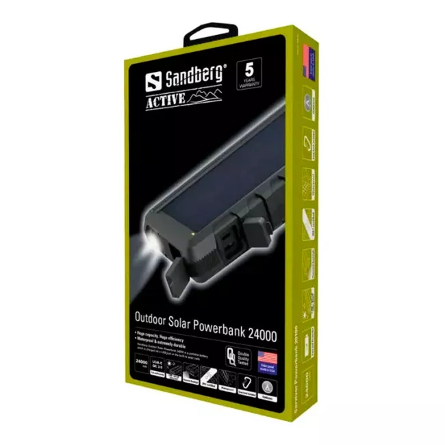 Внешний аккумулятор Sandberg Solar Outdoor 24000mAh (420-38)