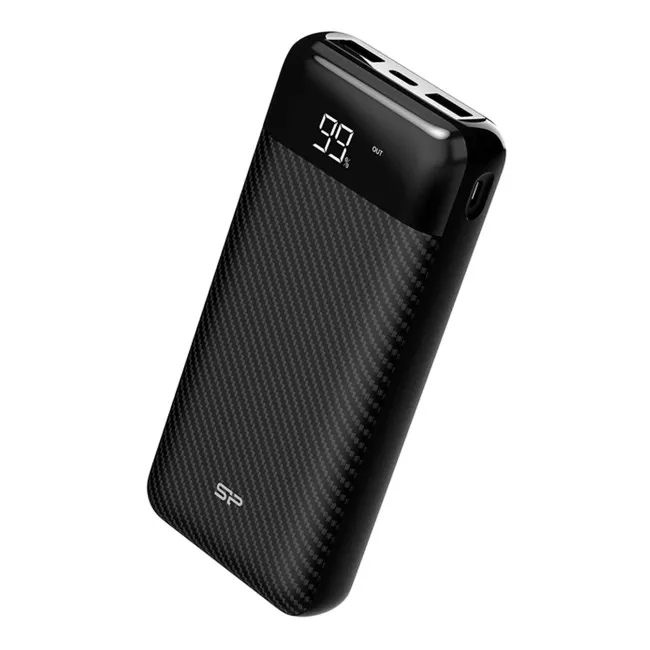 Зовнішній акумулятор Silicon Power 20000mAh Black (GS28)