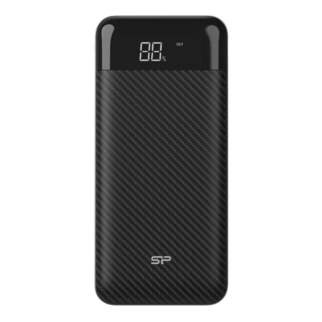 Зовнішній акумулятор Silicon Power 20000mAh Black (GS28)