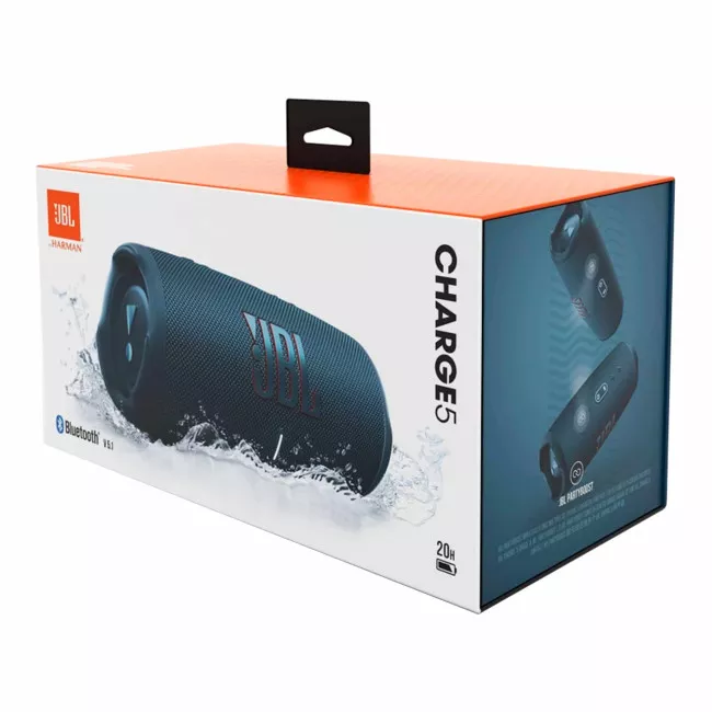 Акустична система JBL Charge 5 Blue (JBLCHARGE5BLU)