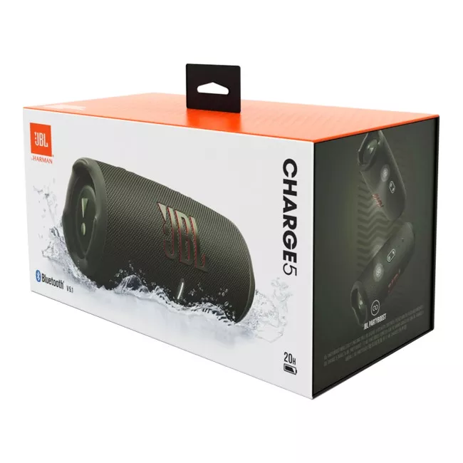 Акустическая система JBL Charge 5 Green (JBLCHARGE5GRN)