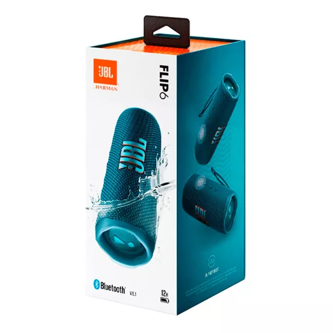 Акустична система JBL Flip 6 Blue (JBLFLIP6BLU)