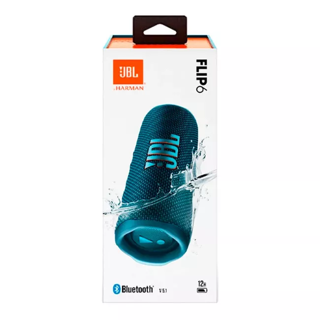 Акустична система JBL Flip 6 Blue (JBLFLIP6BLU)