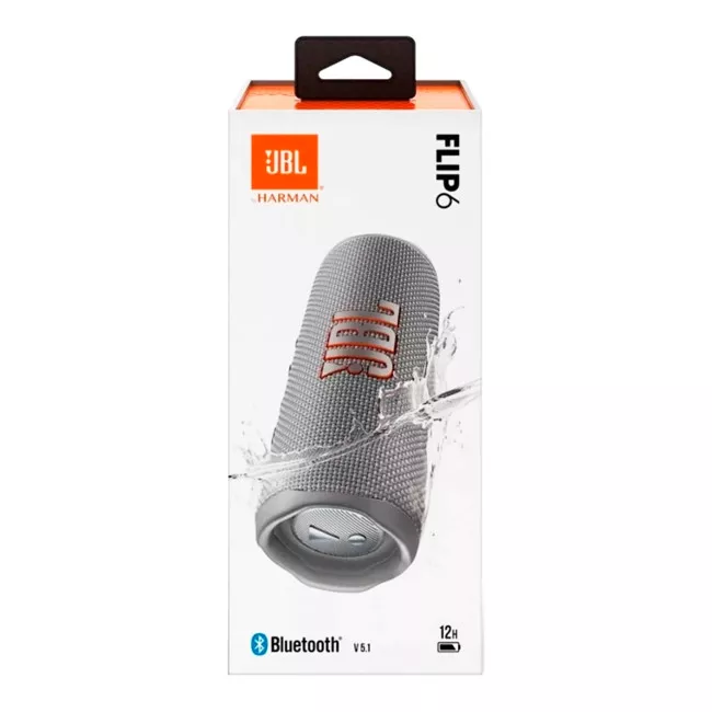 Акустическая система JBL Flip 6 Grey (JBLFLIP6GREY)