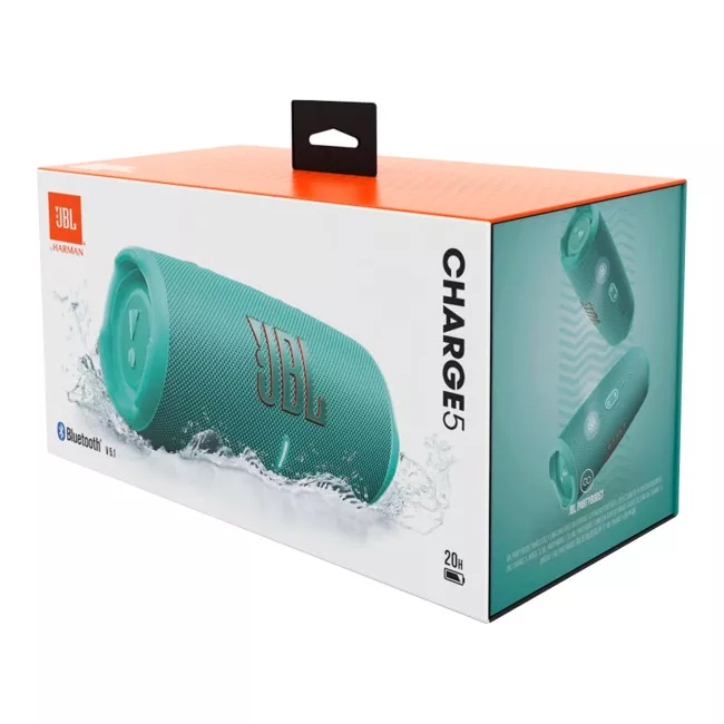 Акустична система JBL Charge 5 Teal (JBLCHARGE5TEAL)