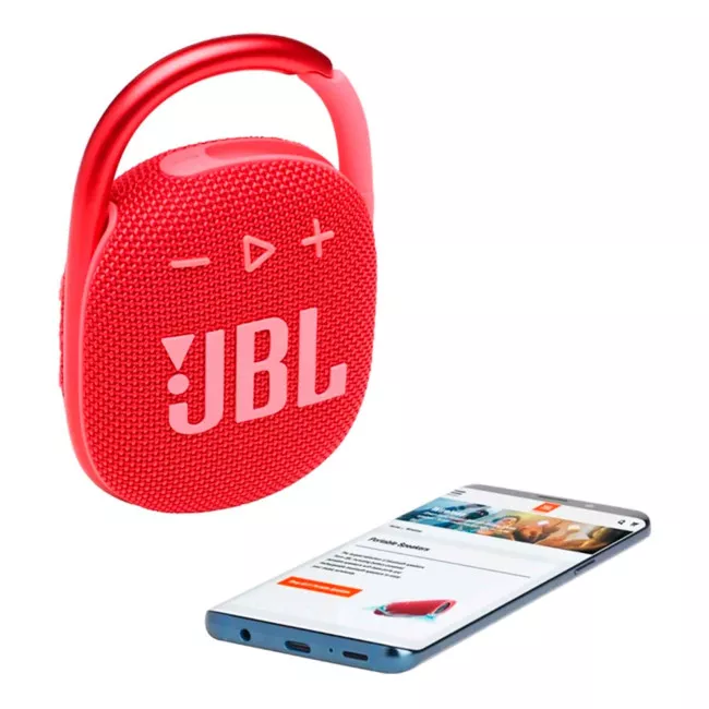 Акустична система JBL Clip 4 Red (JBLCLIP4RED)