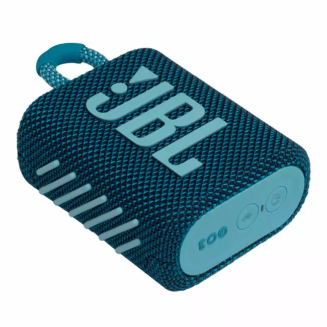 Акустична система JBL Go 3 Eco Blue (JBLGO3ECOBLU)