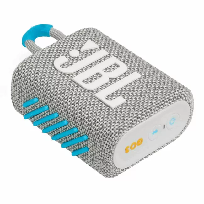 Акустична система JBL Go 3 Eco White (JBLGO3ECOWHT)