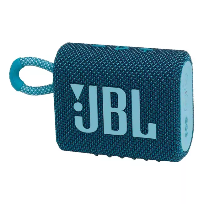 Акустична система JBL Go 3 Eco Blue (JBLGO3ECOBLU)