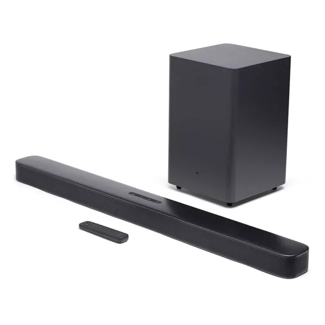 Акустическая система JBL Bar 2.1 Deep Bass (JBLBAR21DBBLKEP)