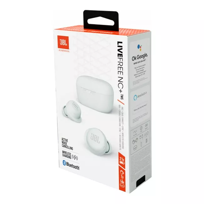Навушники JBL Live Free NC+ White (JBLLIVEFRNCPTWSW)