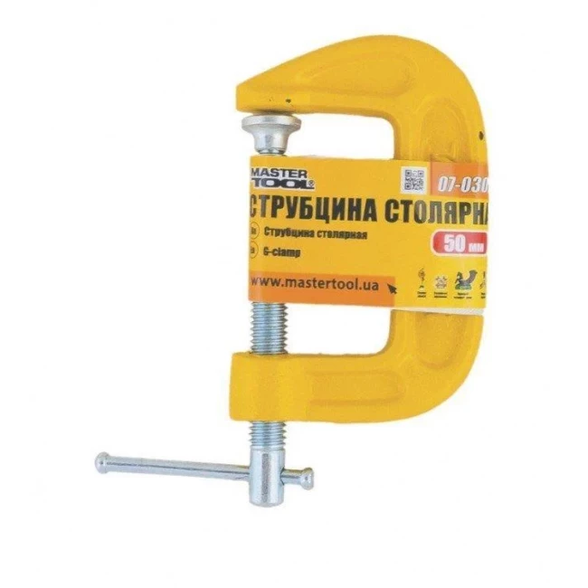 07-0302 Струбцина столярная тип "G" 25 мм 07-0302 Струбцина столярная тип "G" 25 мм