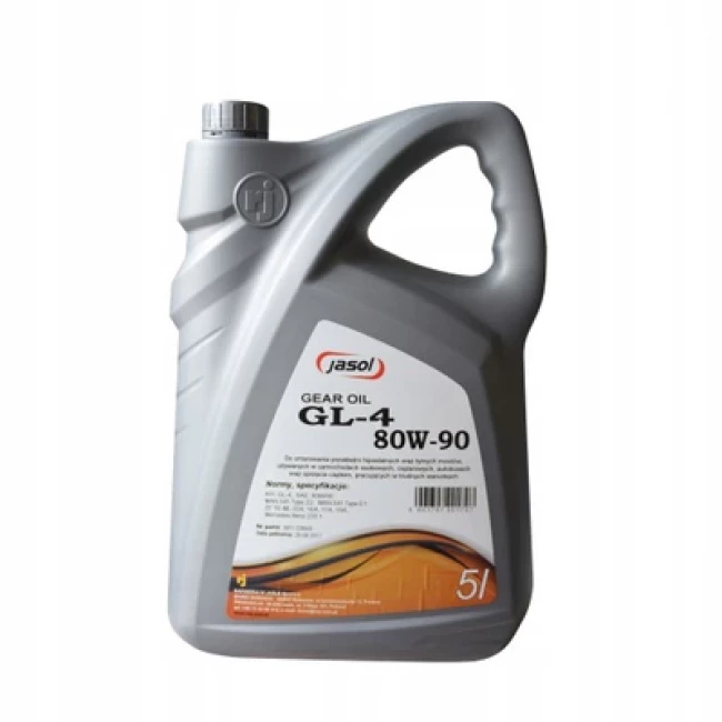 Трансмиссионное масло Jasol Gear Oil GL-4 80W-90 5л (JASGL480W905L) Трансмиссионное масло Jasol Gear Oil GL-4 80W-90 5л (JASGL480W905L)