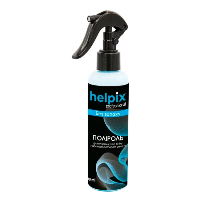 Поліроль для пластику HELPIX Professional без запаху 0,2 л (801824) Поліроль для пластику HELPIX Professional без запаху 0,2 л (801824)