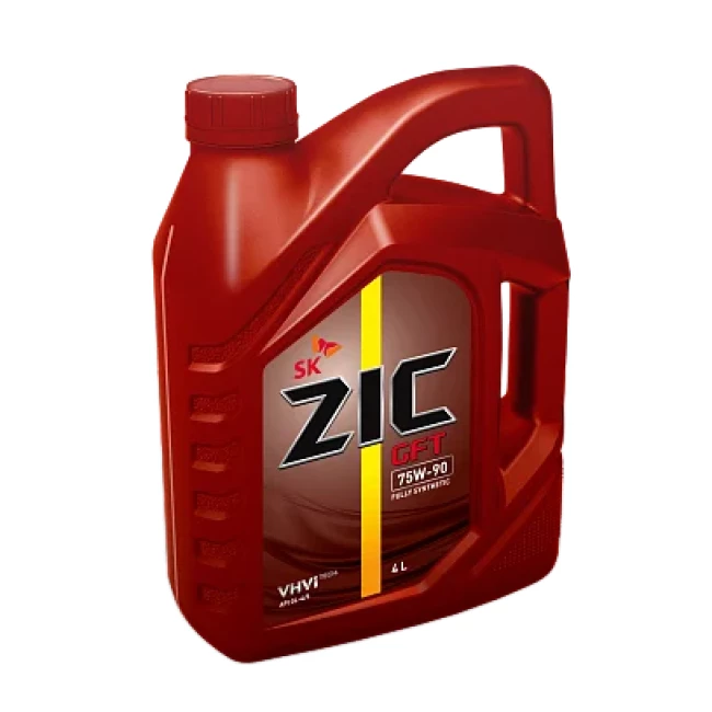 Трансмісійна олива ZIC GFT 75W-90 4л (162629)