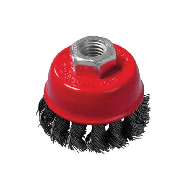 Щетка торцевая из плетеной проволоки D150 М14 (19-7015)