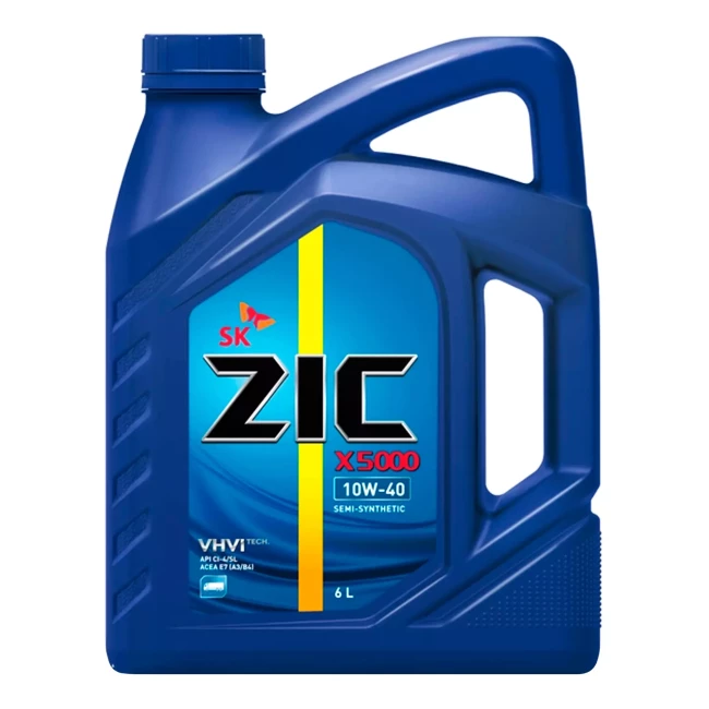 Моторна олива ZIC X5000 10W-40 6л (172658)