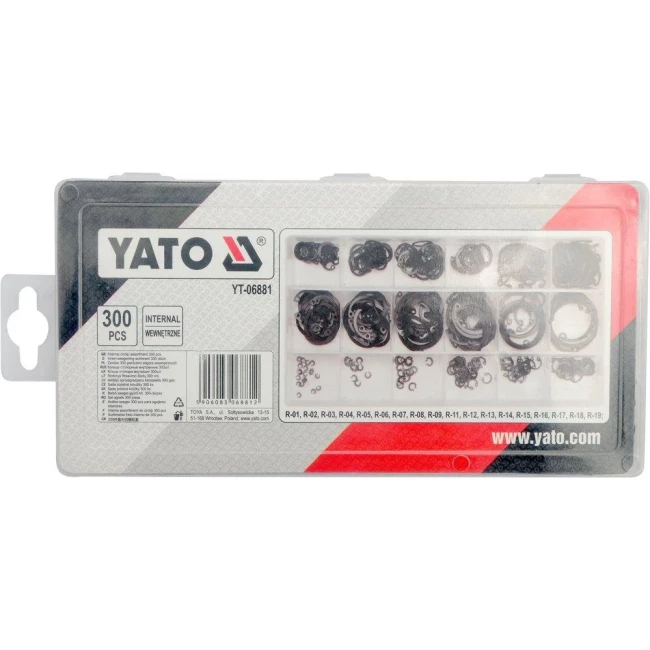 Набір стопорних кілець YATO (YT-06881)