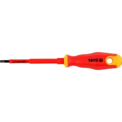 Отвертка изолированная YATO 1000V SL5,5×125мм (YT-2818)