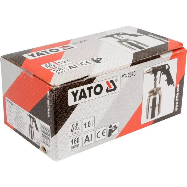 Пескоструйный пистолет с бачком YATO (YT-2376)