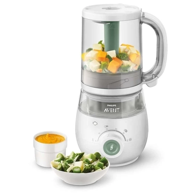 Philips AVENT Пароварка-блендер 4 в 1 (SCF885/01)