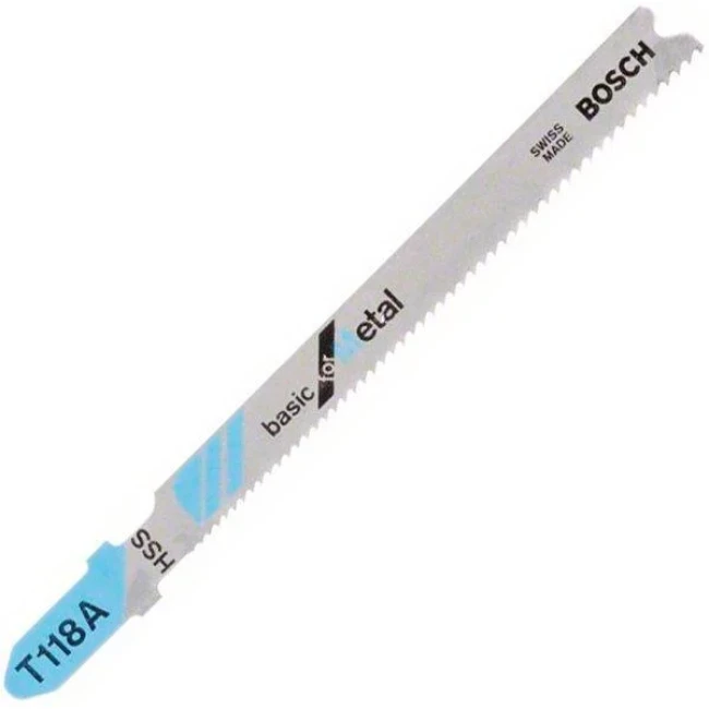 Пилка Bosch по металлу T 118 A, 1,1-1,5×92 мм, 100 шт (2608631964) Пилка Bosch по металлу T 118 A, 1,1-1,5×92 мм, 100 шт (2608631964)