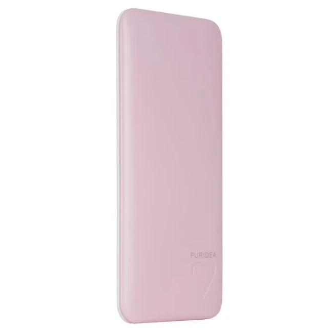 Портативный аккумулятор PURIDEA S4 6000mAh Li-Pol Rubber Pink & White (S4- Pink White)