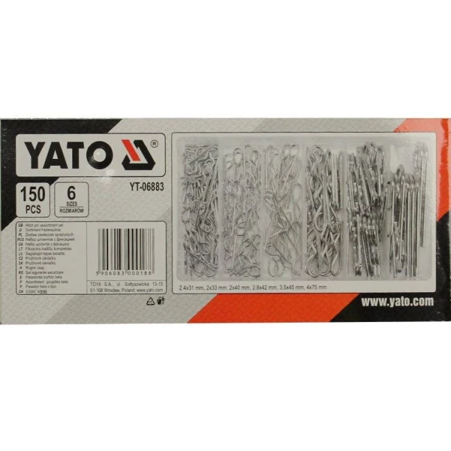 Набор шплинтов YATO (YT-06883)