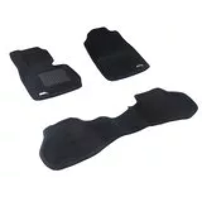 Тришарові килимки Sotra 3D Premium 12mm Black для BMW X3 (F25) 2011-2017 (3 pc
