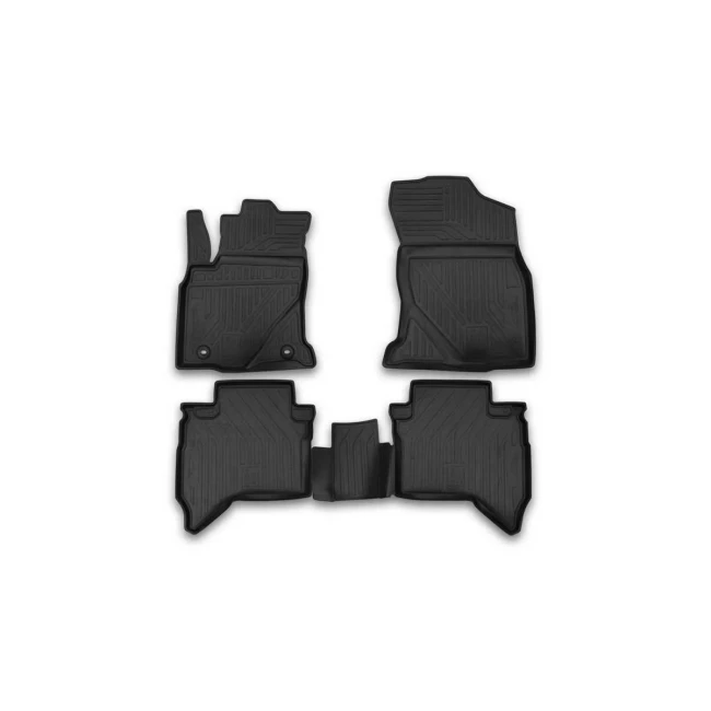 CARTYT00021 Коврики в салон TOYOTA Hilux, 08/2015->, 4шт. (полиуретан)