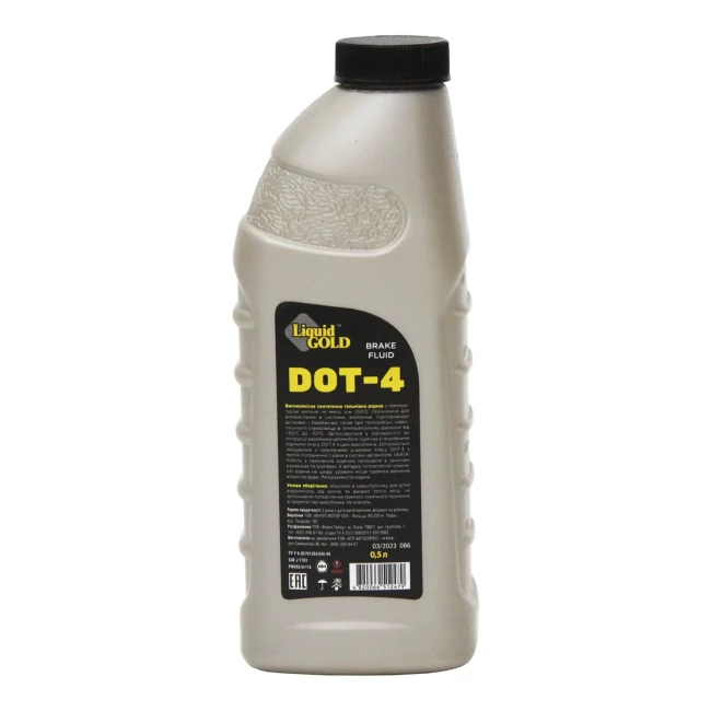 Гальмівна рідина Liquid Gold DOT-4 0,5л (512479)