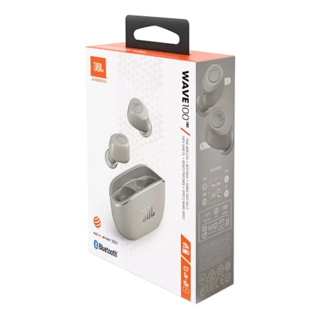 Навушники JBL Wave 100 TWS Ivory (JBLW100TWSIVR)